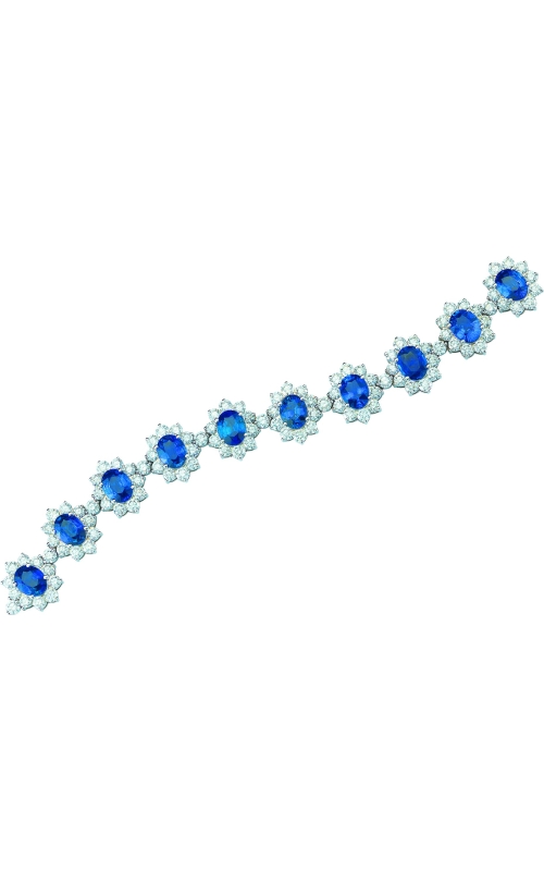 Sapphire and Diamond Bracelet