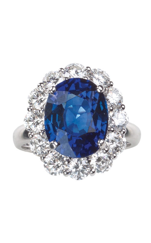 Sapphire and Diamond Ring