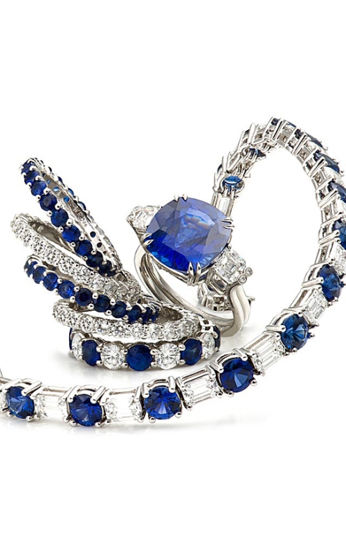 Sapphire and Diamond Bracelet