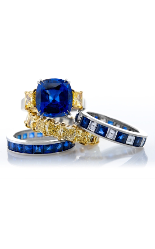 Sapphire and Diamond Ring