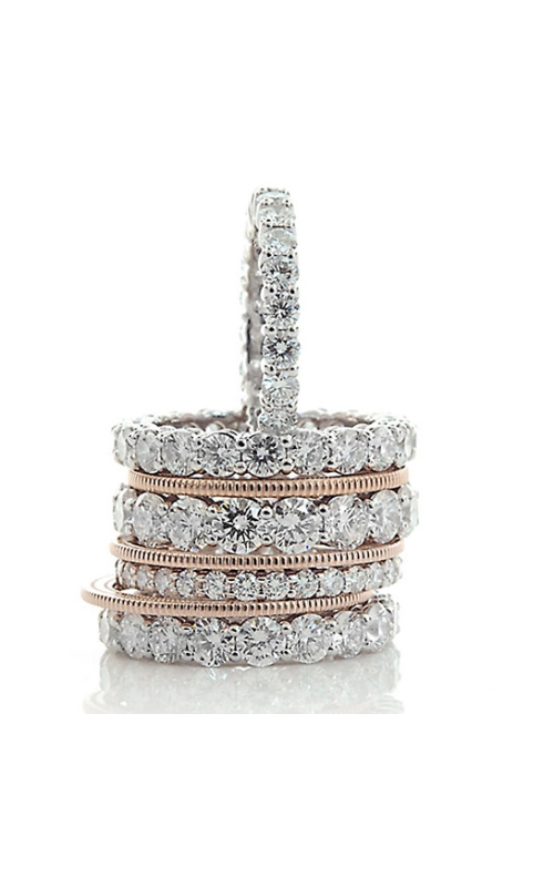 Stackable Diamond Eternity Bands