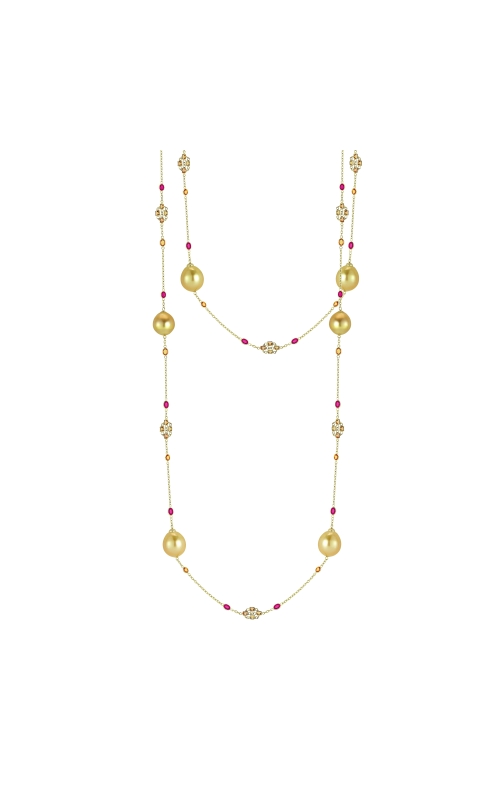 18K Gold Necklace With South Sea Pearls