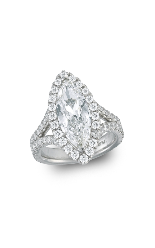 Platinum Diamond Marquise Diamond Ring