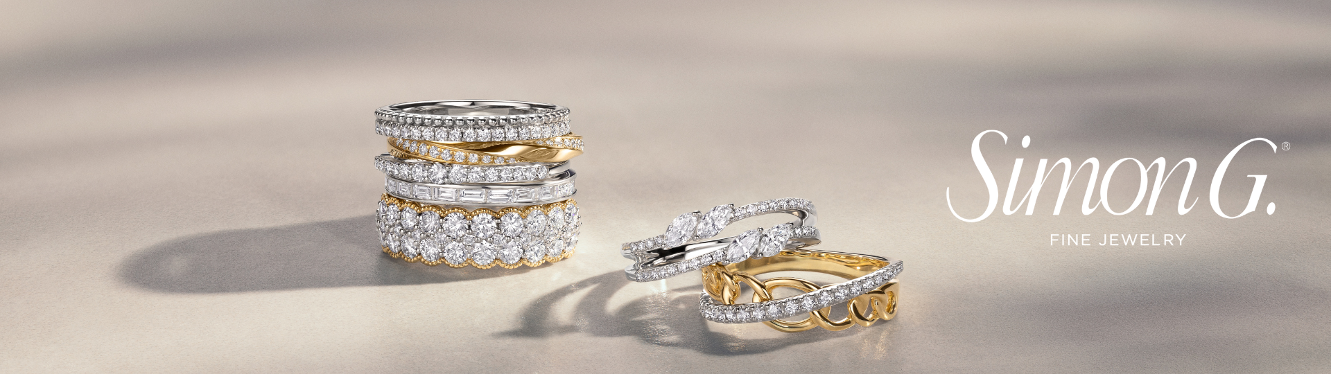 Merry Richards Bridal Event Merry Richards Bridal Event banner featuring engagement rings and wedding bands